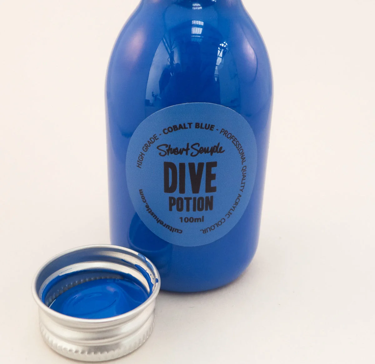 DIVE - cobalt blue, high grade professional acrylic paint, by Stuart Semple 100ml - Image 2