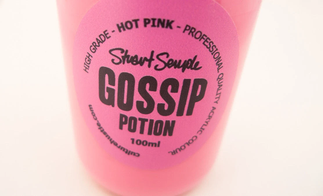 GOSSIP - hot pink, high grade professional acrylic paint, by Stuart Semple 100ml - Image 3