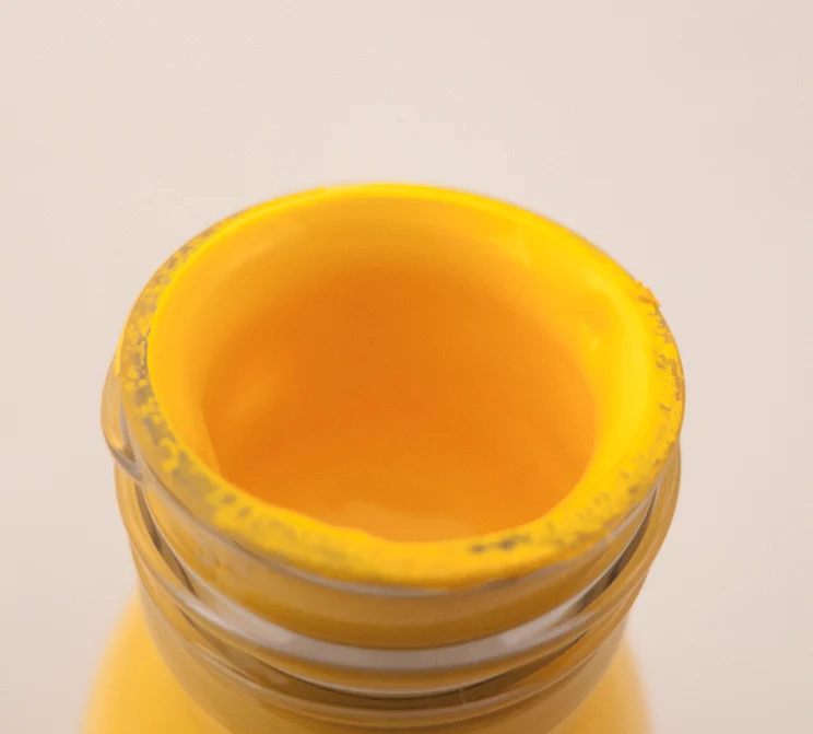 HAPPY - cadmium yellow, high grade professional acrylic paint, by Stuart Semple 100ml - Image 3