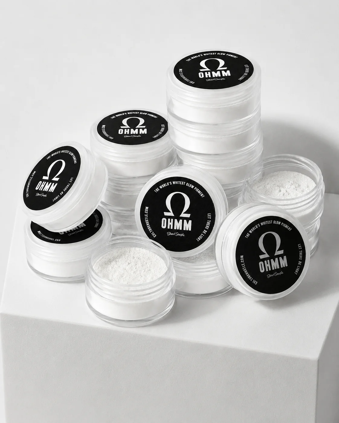 Ω - OHMM - The World's Brightest Whitest Glow Pigment - Image 5
