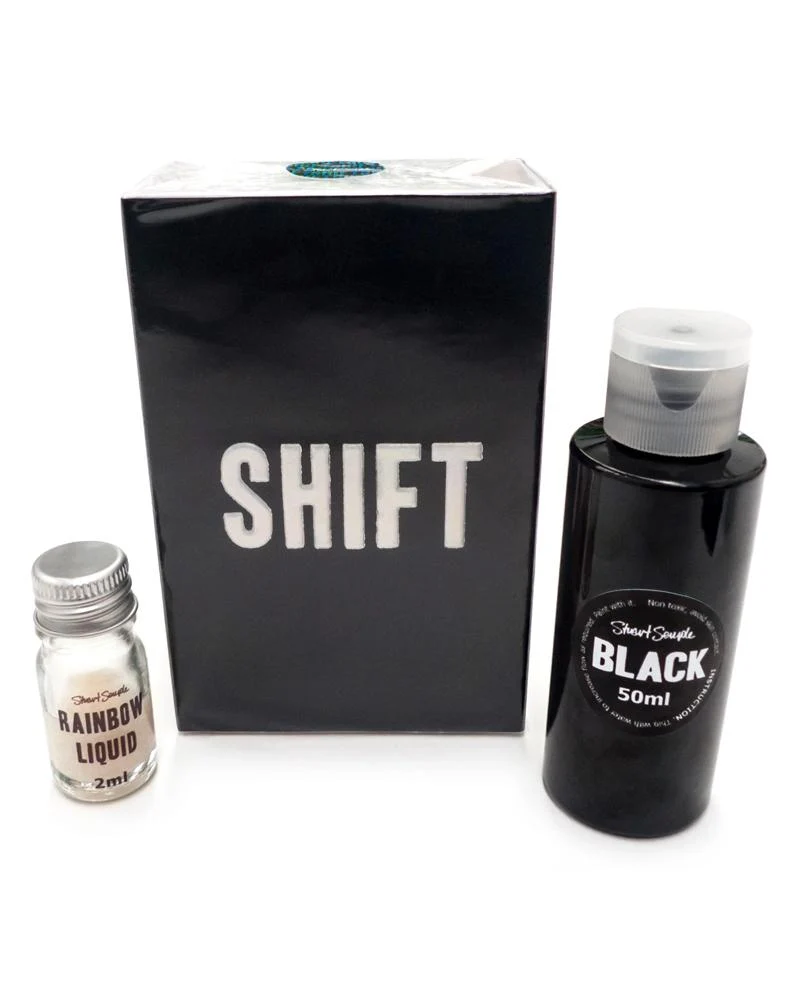SHIFT - Colour changing rainbow paint - Black 2.0 x Rainbow Liquid
