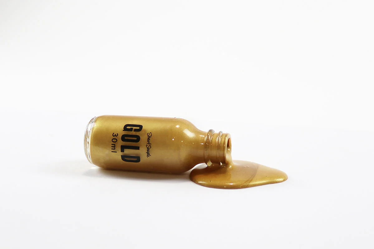 *THE WORLD'S GOLDEST GOLD - metallic acrylic paint by Stuart Semple 30ml - Image 3